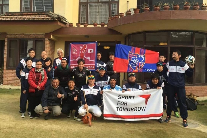 ネパール防災スポーツ教室